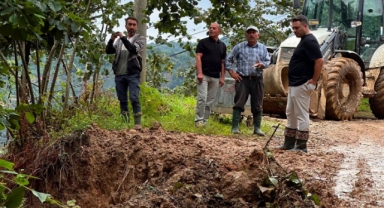 AK Parti Espiye İlçe Başkanı Önal'dan, Yağıştan Etkilenen Köylere Ziyaret