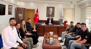 Alucra Eğitim ve Kalkınma Vakfı'ndan Kaymakamlık Ziyareti