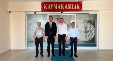 Alucra Kaymakamı Kandemir'e Ziyaret