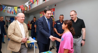 Bulancak Kaymakamı Tuncer Çocuklarla Bir Araya Geldi