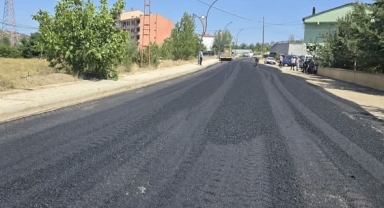 Çamoluk'ta Değirmençeliği Mevkii Asfaltla Buluşuyor