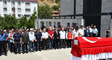 Çamoluk'ta Kıbrıs Gazisine Son Görev