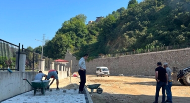 Doğankent'te İlçe Girişinde Modern Dönüşüm Başladı