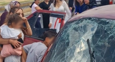 Düğün konvoyunda feci kaza! 2 ölü, 4 yaralı