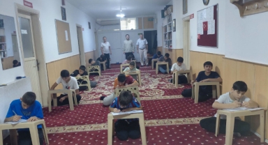 Espiye'de Hafız Öğrenciler Sınavda Ter Döktü