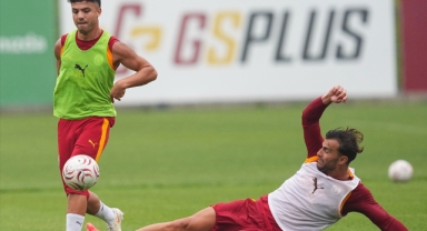 Galatasaray, Çorum FK hazırlıklarını sürdürdü