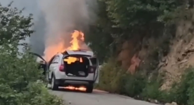 GİRESUN'DA 5 KİŞİLİK AİLE ALEVLERİN ARASINDAN SON ANDA KURTULDU!