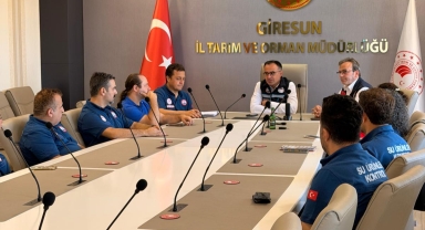 Giresun’da Balıkçılık Sezonu Öncesi Sektör Temsilcileriyle Toplantı