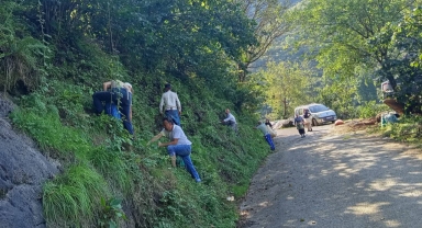 Giresun'da Fındık Bahçesinde Örnek Dayanışma
