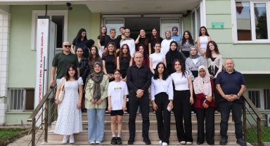 Giresun'da Gençler Yaz Kamplarına Uğurlandı