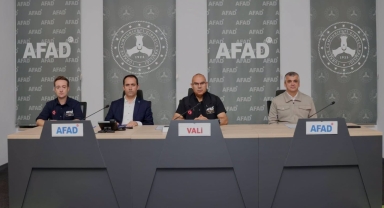 Giresun'da Şiddetli Yağışlara Karşı Afet Koordinasyon Toplantısı Düzenlendi