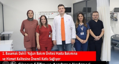 Giresun Eğitim ve Araştırma Hastanesi'nde Yoğun Bakım Kapasitesi Artırıldı