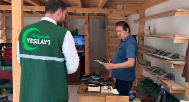 Giresun Yeşilay’dan Esnaflara Bağımlılıkla Mücadele Bilgilendirmesi
