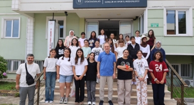 Giresunlu Gençler Samsun’daki Gençlik Kampı’na Uğurlandı