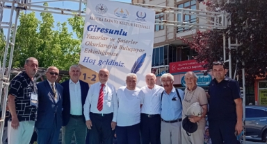 GİRESUNLU YAZARLAR ALUCRA'DA BULUŞTU 