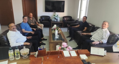 GTSO Heyetinden Alucra Belediye Başkanı Demirağ’a Ziyaret
