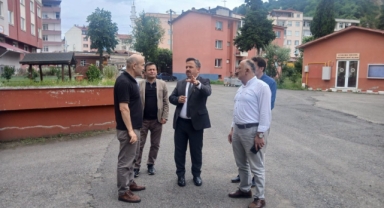 İl Millî Eğitim Müdürü Tokgöz'den Piraziz'de Yeni Eğitim Yılı Öncesi İnceleme