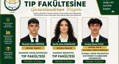 İmam Hatip'ten Tıp Fakültesine: Nurettin Canikli AİHL'den Gururlandıran YKS Başarısı