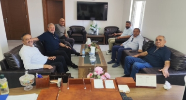 Kamu Gözetimi Kurumu Üyesi Gülal ve İş İnsanlarından Başkan Demirağ'a Ziyaret
