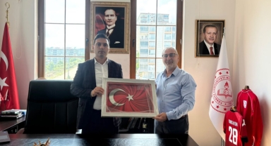 Kaymakam Kılıç’tan İlçe Milli Eğitim Müdürlüğüne Ziyaret