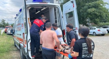 Komşu ilde denize giren 2 kardeş boğulma tehlikesi geçirdi