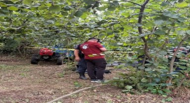 Komşu ilde tarım aracının devrildiği kazada sürücü hayatını kaybetti