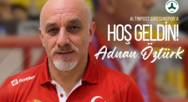 MİLLİ TAKIMIN ESKİ BAŞANTRENÖRÜ ADNAN ÖZTÜRK GİRESUNSPOR'DA!