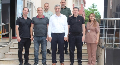 Müdür Aksoy’dan Göğüs Hastalıkları Hastanesi’ne Ziyaret