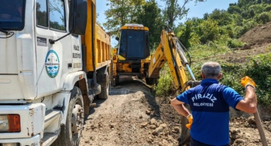 Piraziz'de Ulaşım ve Altyapı Çalışmaları Sürüyor