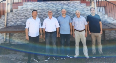 Piraziz'de Yeni Müdür Yardımcısına Tebrik Ziyareti