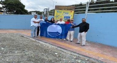 Samsun'da Zilfansuyu Halk Plajı mavi bayrak aldı