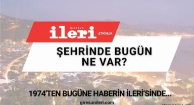 Şehrinde bugün ne var?