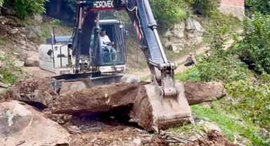 Tirebolu’da Köy Yollarına Bakım