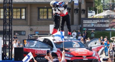 Toyota Finlandiya Rallisi'nde zafer serisini devam ettirdi