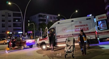 Trafik kazası sonrası çıkan kavgada 1 kişi darbedildi