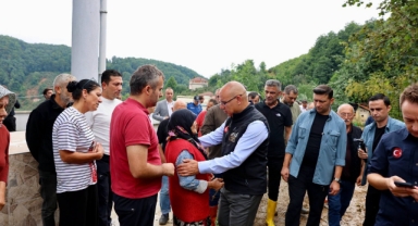 Vali Koç Sahada: Selin Vurduğu Giresun’da Ekipler Seferber