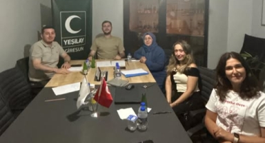Yeşilay Giresun’da bağımlılıkla mücadele çalışmaları değerlendirildi