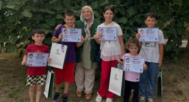 Yeşilay Giresun’un Yaz Okulu Doğayla İç İçe Tamamlandı