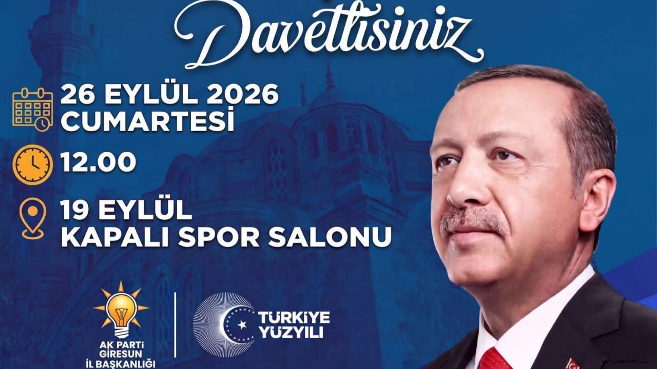 AK Parti Giresun’da Genişletilmiş İl Danışma Meclisi Toplanıyor