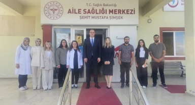 Alucra’da Sağlık Kurumlarına Ziyaret