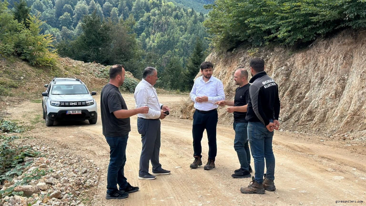 Aydındere’de Enerji Altyapısını Güçlendirecek Yatırım Başlıyor