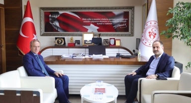 Başsavcı Akkiraz’dan, Müdür Ergün’e Yeni Görev Öncesi Ziyaret