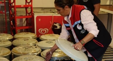 Bolu'da ele geçirilen 650 kilogram bozuk midye imha edildi