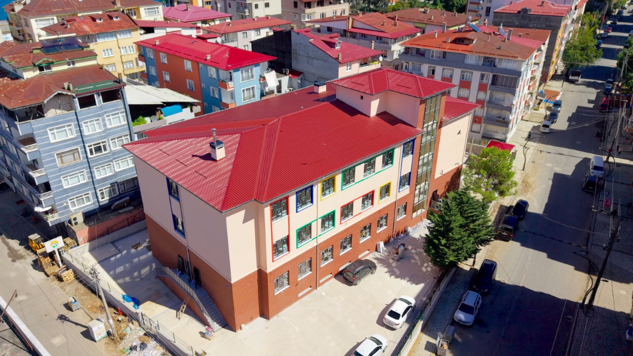 Bulancak'ta 12 Derslikli Yeni Okulda Sona Doğru