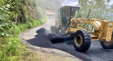Çanakçı'da Ulaşımı Rahatlatacak Çalışma