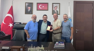 Dereli Belediye Başkanı Şenlikoğlu, Giresun Taksiciler Derneği'ni Ağırladı