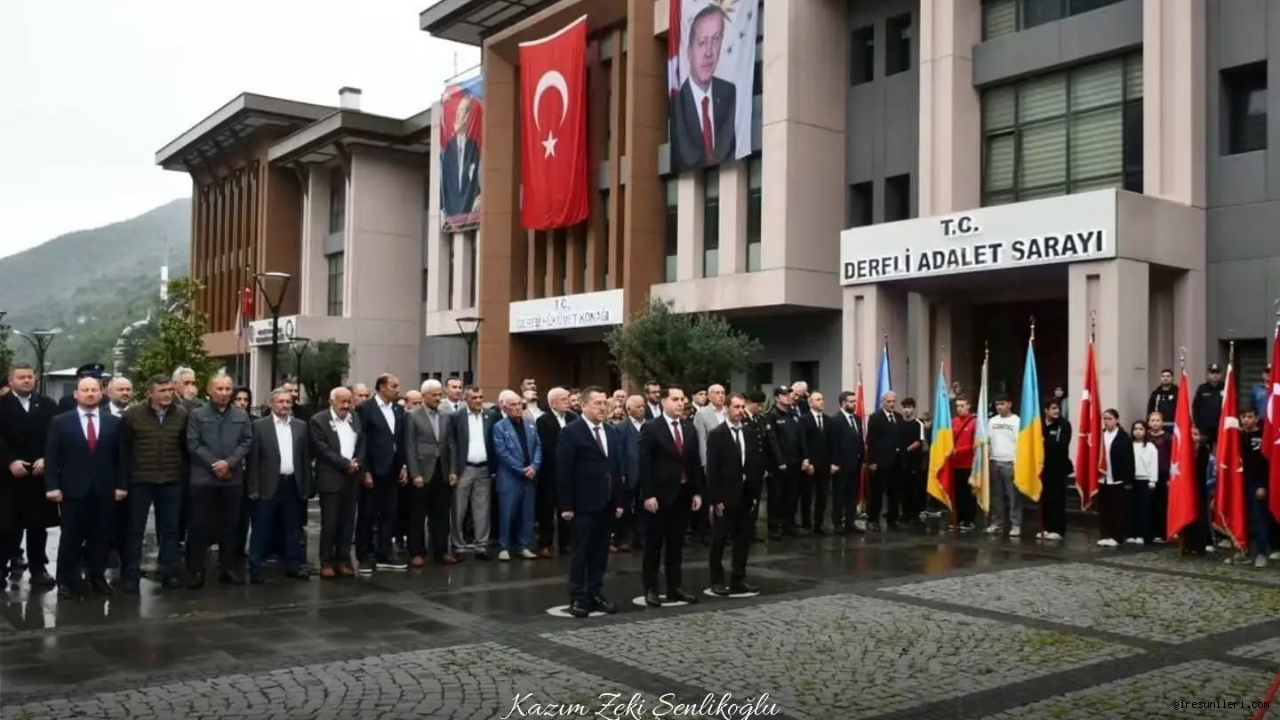 Dereli'de 19 Eylül Gaziler Günü Törenle Kutlandı