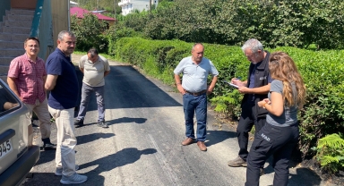 Espiye'de Aşırı Yağışlar İmam Evinde Tehlike Yarattı