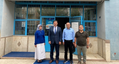 Espiye Müftüsü Haki Özgül’den İHL Müdürü Dudugül Gönder’e Ziyaret