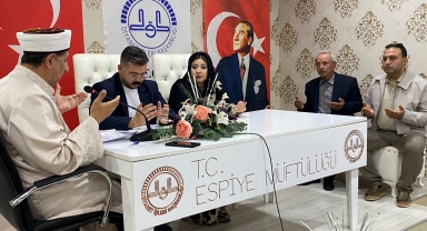 Espiye Müftüsü Haki Özgül Genç Çiftlerin Mutluluğuna Ortak Oldu